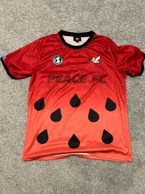 Wear The Peace Soccer Palestine Jersey